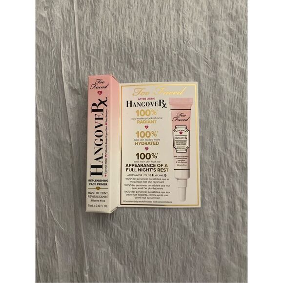Too Faced Hangover Rx Replenishing Face Primer 5ml/.16oz Mini - Picture 1 of 2